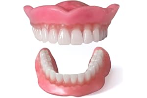 Heat and Fit® NowDenture® – Immediate Dentures by Mail – Ready to Use in Minutes! Multiple sizes, upper and lower available. (Upper & Lower Medium (Usually Women))