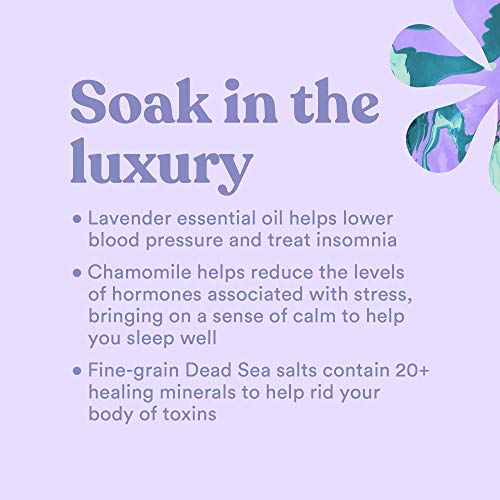 ASUTRA Dead Sea Bath Salts (Ultimate Relaxation), 16 oz | Melt Tension Away | Soak in Rich & Vital Healing Minerals | All Natural & Organic Cedarwood, Chamomile, Lavender, Marjoram Essential Oils - Thumbnail 4