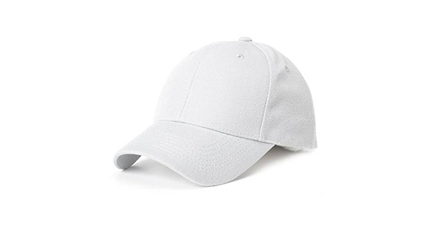 New White Kids Blank Hat Cap : Amazon 