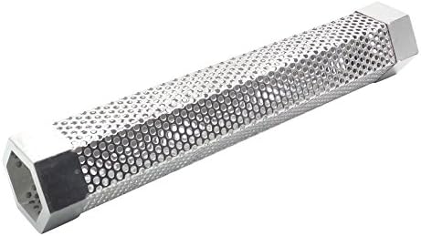 Pellet Smoker Tube (Hexagonal) 12 Inch for BBQ Additional Wood Smoke Flavor to any Electric, Gas Charcoal or Pellet Grill, Perfect for Both Hot and Cold Smoking