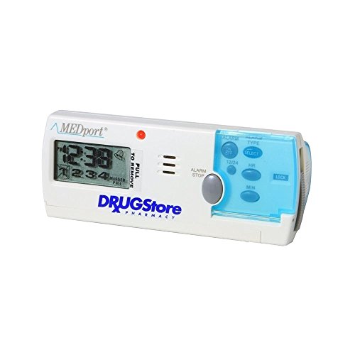 MEDport MEDglider System 1 With Talking Timer Alarm Pill Box Daily Reminder Medication Manager