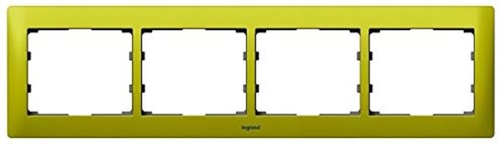 Legrand Galea Life 771924 – gl-placa 4ele Hor Green Magico
