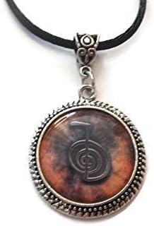 Unisex Reiki Power Symbol Pendant Necklace Spiritual Jewelry 18 to 21 inches