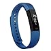 Toobur Activity Tracker, Slim Waterproof Fitness Tracker Watch with Pedometer Calories and Sleep Monitor, Step Counter Wristband Smart Watch for Kids Women Men-Blue
