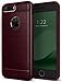 Caseology Vault for Apple iPhone 8 Plus Case (2017) - Rugged Matte Finish - Burgundy