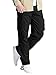 TAIPOVE Men's Military Tactical Work Cargo Pants Casual Relaxed-Fit 6 Pocket Black