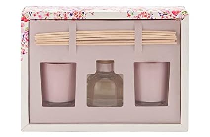 Sainsbury S Home Peony Linden Blossom Gift Set Candles And