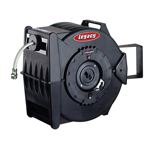 Legacy Levelwind Retractable Potable Water Hose Reel, 1/2 in. x 75 ft., PVC - L8350
