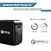 24W Quick Charge 3.0, iClever BoostCube+ Qualcomm Certified QC 3.0 USB Wall Charger (Quick Charge 2.0 Compatible) with Foldable Plug for Galaxy S8/S7/S6/Edge/Plus, Note 5/4, LG G5 V10, HTC 10 and More