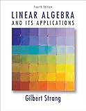 Linear Algebra and Its Applications, 4th Edition cover