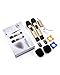 Wireless Microphone System, UHF Dual Handheld Dynamic Mic Set with Rechargeable Receiver, 1/4