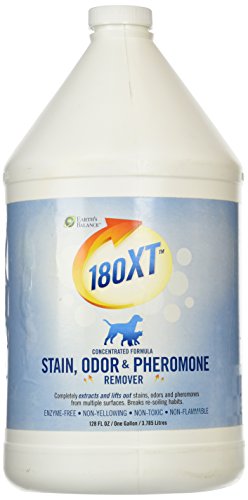 Earth's Balance SMR30704 Small Animal 180 XT Stain Odor and Pheromone Remover, 1-Gallon