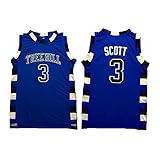 NO.3 The film version of One Tree Hill Lucas Scott Need double stitched mesh basketball jersey Size S-XXL