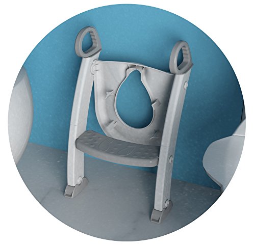 3 Spuddies+Potty+Ladder+White+Gray