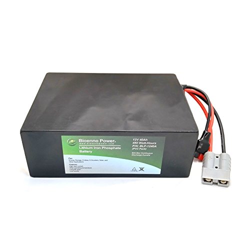 Bioenno Power 12V, 40Ah LFP Battery (PVC, BLF-1240A)