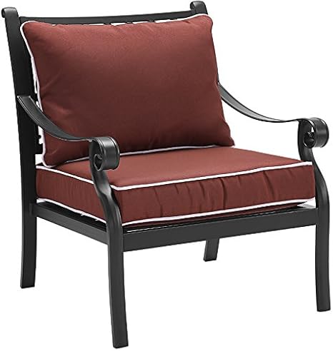 Amazon Com Crosley Furniture Co6106bk Sg Palermo Outdoor
