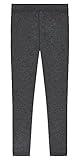 Popular Big Girl's Cotton Ankle Length Leggings - Charcoal - 10