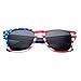 grinderPUNCH Kids American USA Flag Sunglasses for Boys and Girls Ages 3-10