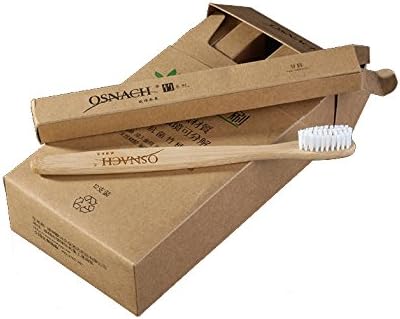 Eco Toothbrush Mega pack of 12 Bamboo Environmentally Friendly Toothbrushes