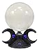 Ebros Neopagan Sacred Moon Triple Goddess Mother Maiden Crone Full and Crescent Moons Scrying Glass Gazing Ball Figurine 6.5