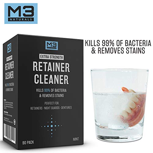 2 Premium+Dental+Denture+Retainer+Cleaner