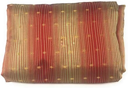 Inhika Women's Fabric Polyester Blend Fabric, Material by Meter Unstitched Blouse, Kurti, Dress Material in Brocade Jacquard in Colour