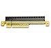 Estone PCI Express Riser Card x8 to x16 Left Slot Adapter For 1U Servers