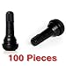 Circuit Performance Black Rubber Valve Stems TR413 30mm (100 Pieces)
