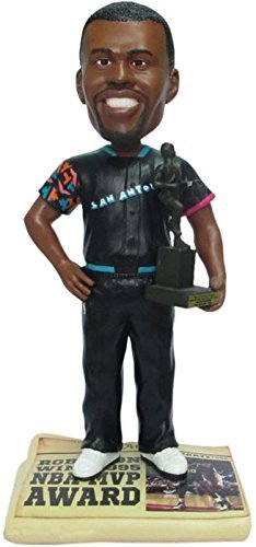 David Robinson (San Antonio Spurs) MVP Newspaper Base NBA Legends Bobble Head