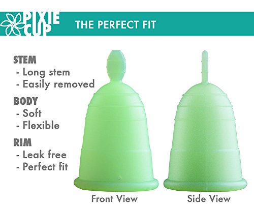 (Extra Large) Ranked 1 for Most Comfortable Menstrual Cup and Better Removal Stem Than All Other Brands - Every Cup Purchased One is Given to a Woman in Need!