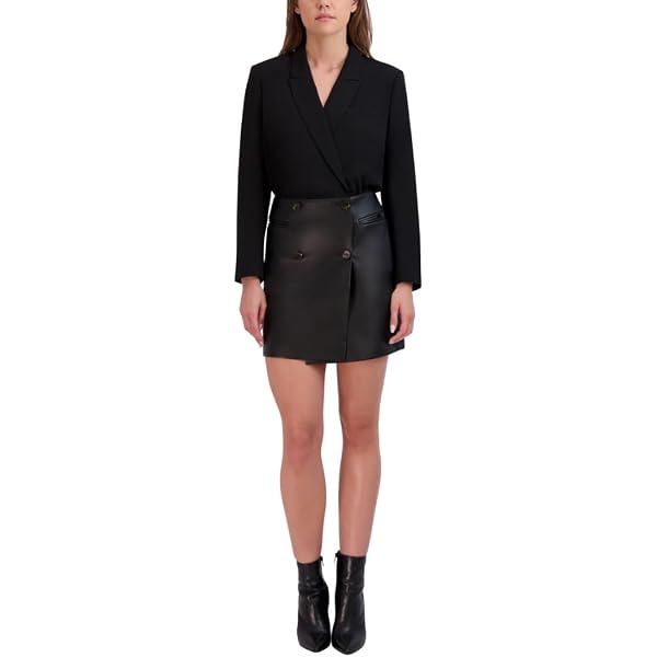 BB DAKOTA Sweaterdress Black SM (US 4) at Amazon Women's Clothing store