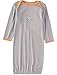 Wan-A-Beez Baby 3 Pack Printed Gown - Orange Giraffe, 0-6 Months