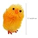 WEWILL Chenille Easter Chicks-Pack of 36 Party Favors Cute Colorful Easter Egg Hunt Bonnet Decorations 1 1/2-Inche