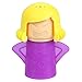 New Metro Angry Mama Cleaning Microwave Cleaner Cooking Kitchen Gadget Tools With Package (Purple)