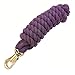 Intrepid International Cotton Lead Rope with Bull Snap, Purplethumb 1