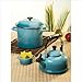 Le Creuset Enamel-on-Steel 8-Quart Covered Stockpot, Caribbean