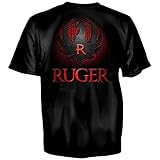 Sturm, Ruger & Co. Grid Cut-Out Red Logo T-Shirt