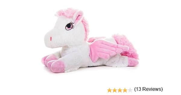 Habibi Plush - Pegaso de peluche, calentador de semillas, 30 cm ...