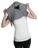 Womens Ask Me About My Trex T-shirt Funny Cool Dinosaur Trex Flip Shirt Novelty Tees (Grey) M
