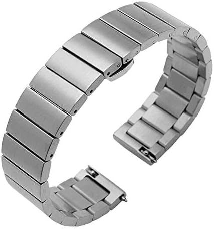 Samlike Watch Band, Watch Strap for Women and Men Stainless Steel Metal Clasp Smart Watch Band Strap for Huawei B5