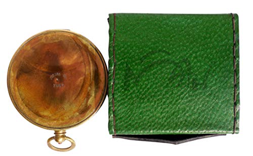 MAH ''Robert Frost Poem'' Engraved Antiquated Finish Brass Compass,, Gifts for Boys, Graduation Gifts, Inspirational Gifts for Woman, Sentimental Gifts, with Case. C-3241 - Thumbnail 7