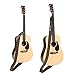 NEUMA Guitar Strap with Leather Ends and Pick Pocket, 3 Picks Included, Ideal for Electric Acoustic Bass Guitar and Ukulele, (Brown)