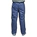 MediChoice Scrub Pants, Drawstring Waist, Open Leg Cuff, Spunbond Meltblown Spunbond, Medium, Dark Blue (Case of 48)