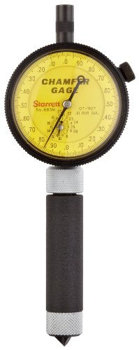 Starrett Dial Indicator Internal Chamfer Gage with