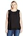 Calvin Klein Women's Plus Size S/L Jewel Neck Top