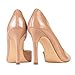 JENN ARDOR Stiletto High Heel Shoes for Women: Pointed, Closed Toe Classic Slip On Dress Pumps-Nude 8.5 B(M) US