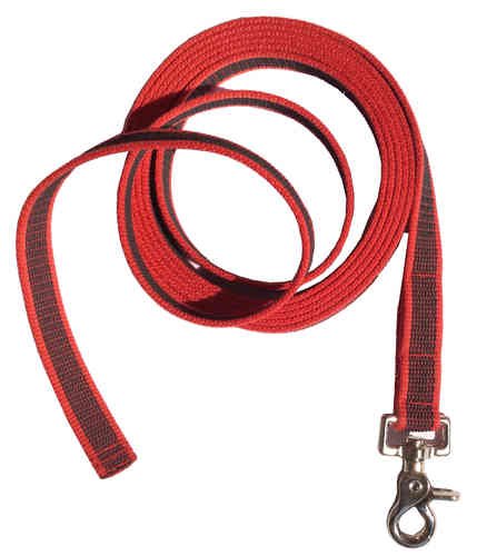 DOGS and MORE – Tracking / Training / Recall Leash = > 3 m with RUBBER treads (with or without hand loop)
