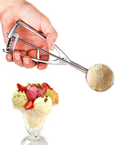 image for N/X witways: Small Ice Cream Scoop - Stainless Steel Cookie Scoop Melo