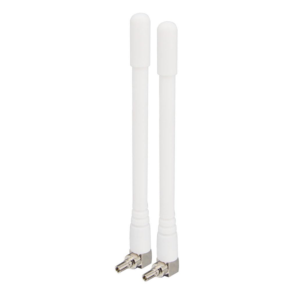 4G LTE Antenna CRC9 Male Plug High Performance WLAN External Antenna for 4G LTE Router Huawei Wireless Network Card USB Modem Pack of 2