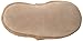 Robeez Cozy Moccasin Crib Shoe, Taupe, 6-12 Months M US Infant